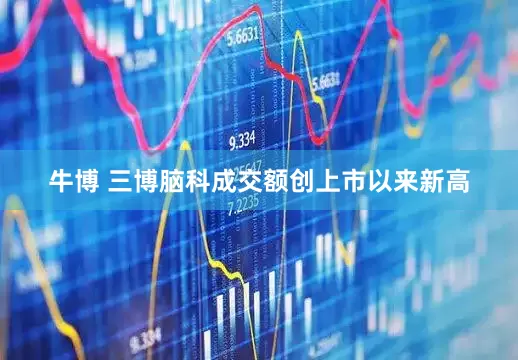 牛博 三博脑科成交额创上市以来新高